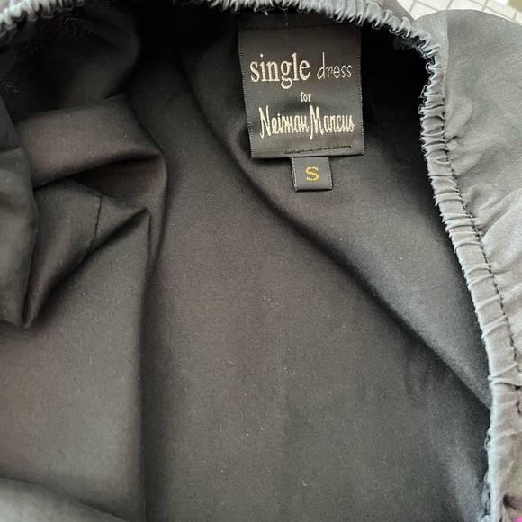 NEIMAN MARCUS SILK HALTER MINI DRESS - Picture 11 of 14